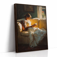 Golden Hour Between Book Pages