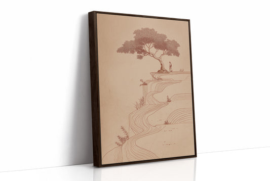 Solitary Oak Maps The Valley