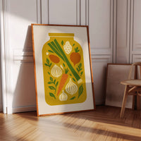 Autumn's Harvest In Mason Glass