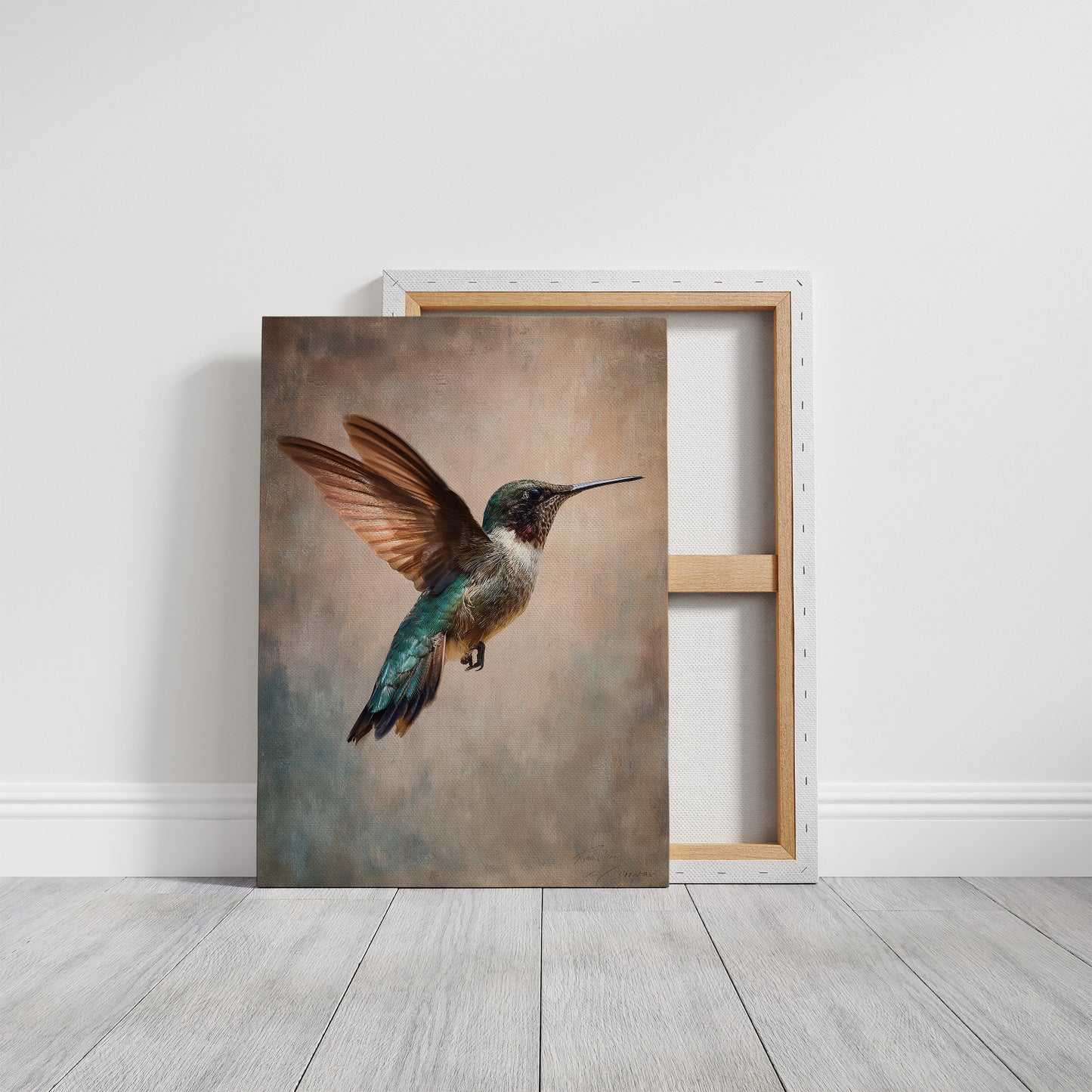 Copper Wings Meet Turquoise Sky