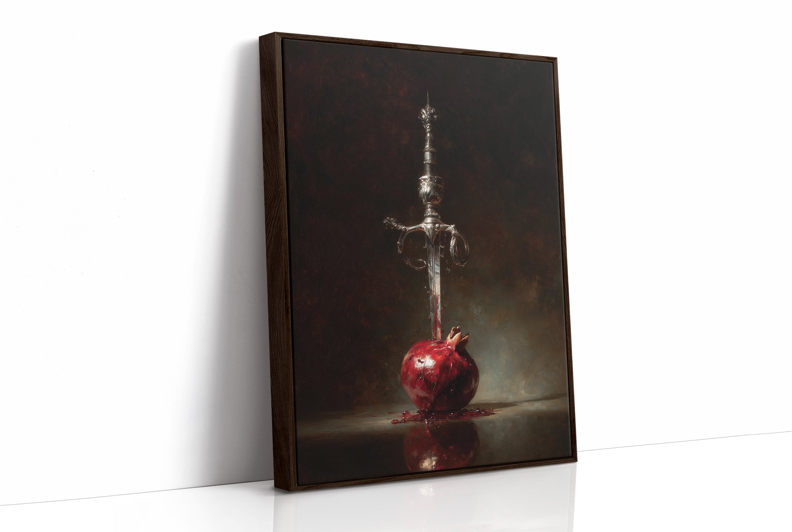 Ancient Blade Pierces Crimson Fruit