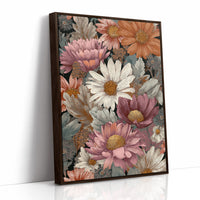 Copper Blooms In Midnight Garden