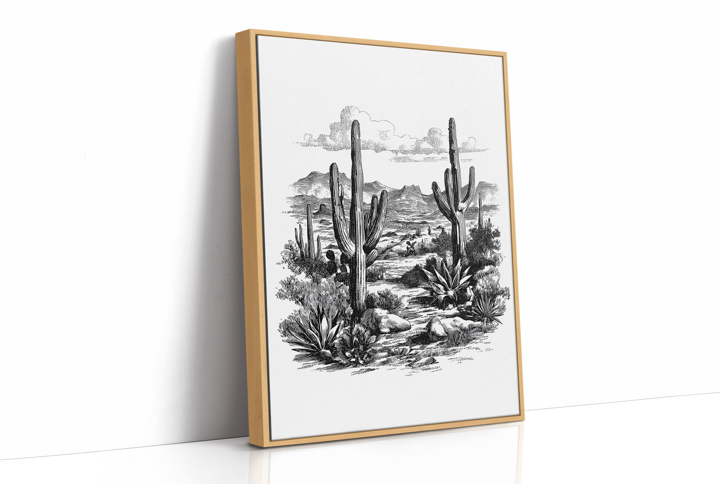 Stillness Between The Cacti