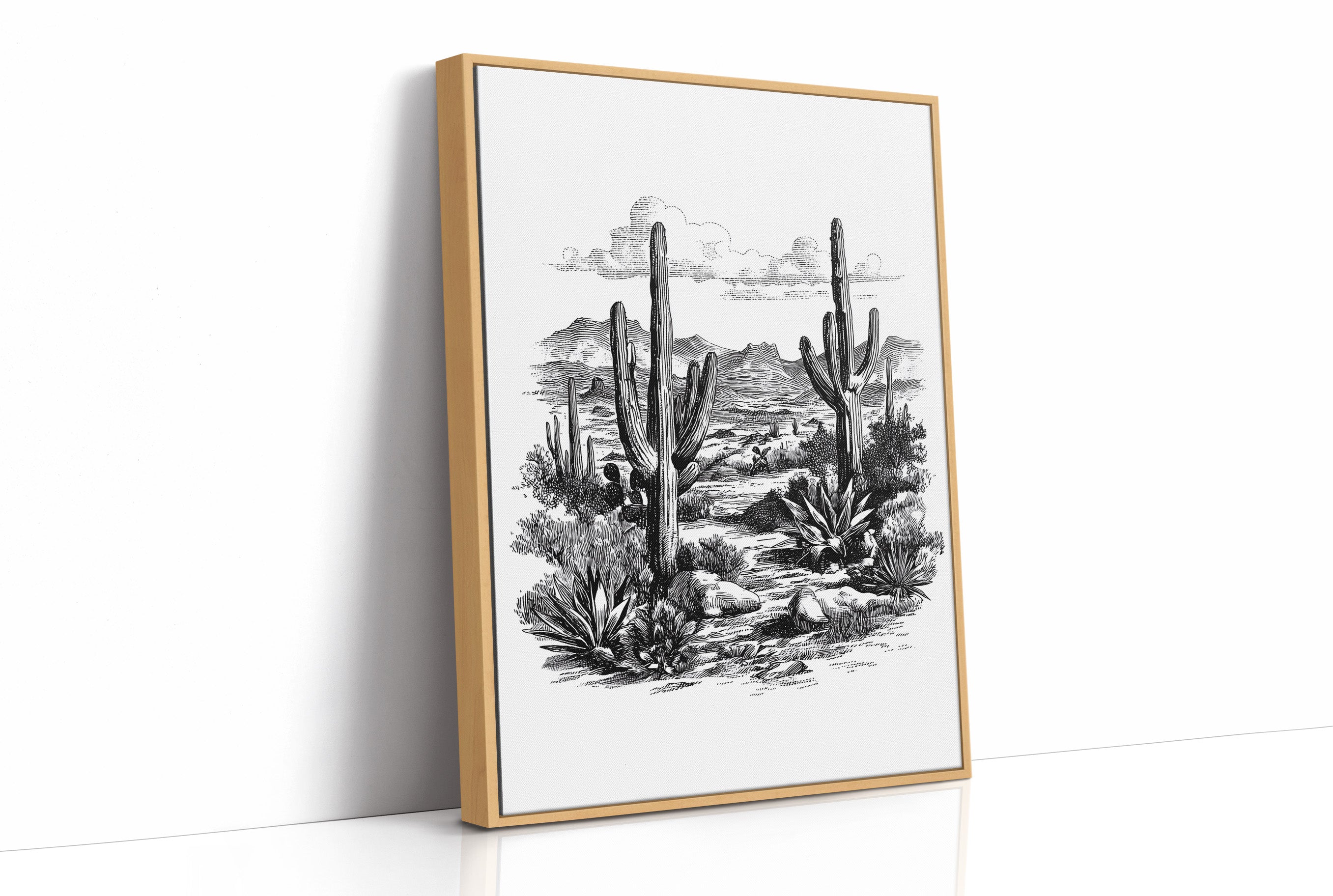 Stillness Between The Cacti
