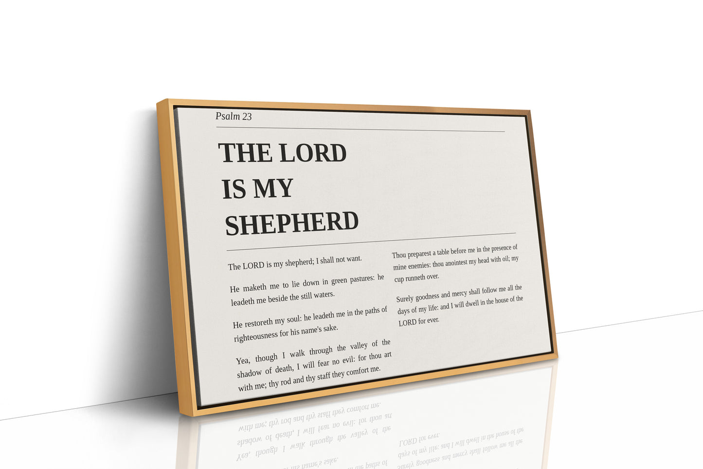 Psalm 23 Editorial Print
