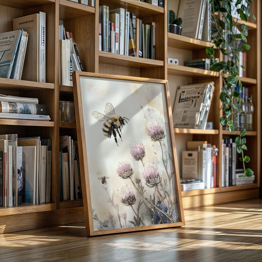 Pollinators Dance Among Petals