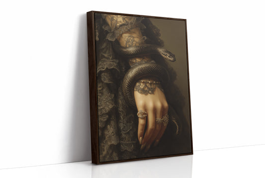 Temptation Coils Through Ancient Lace