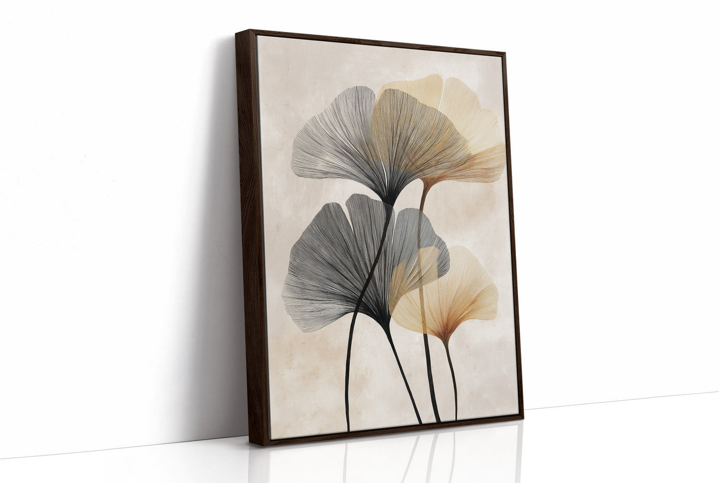 Ginkgo Leaves Dance Above Spirits