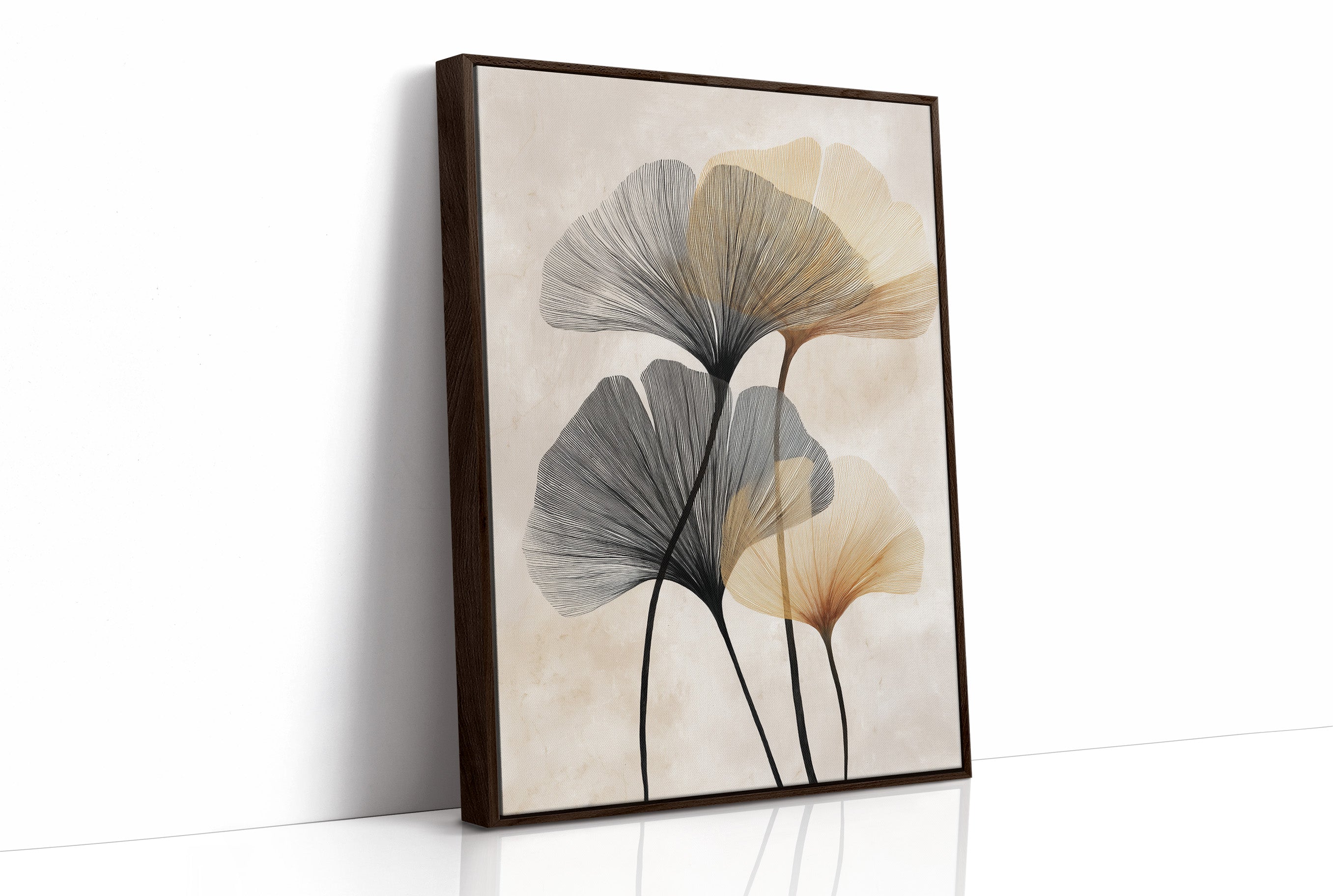 Ginkgo Leaves Dance Above Spirits