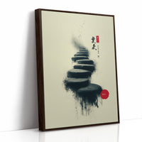 Stepping Stones Lead To Stillness