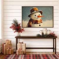 Frosty Wears His Favorite Hat
