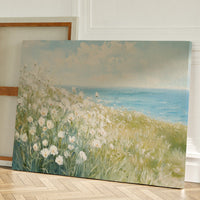 Coastal Poppies Dance With Waves