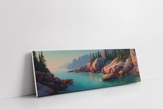 Rocky Coastal Serenity