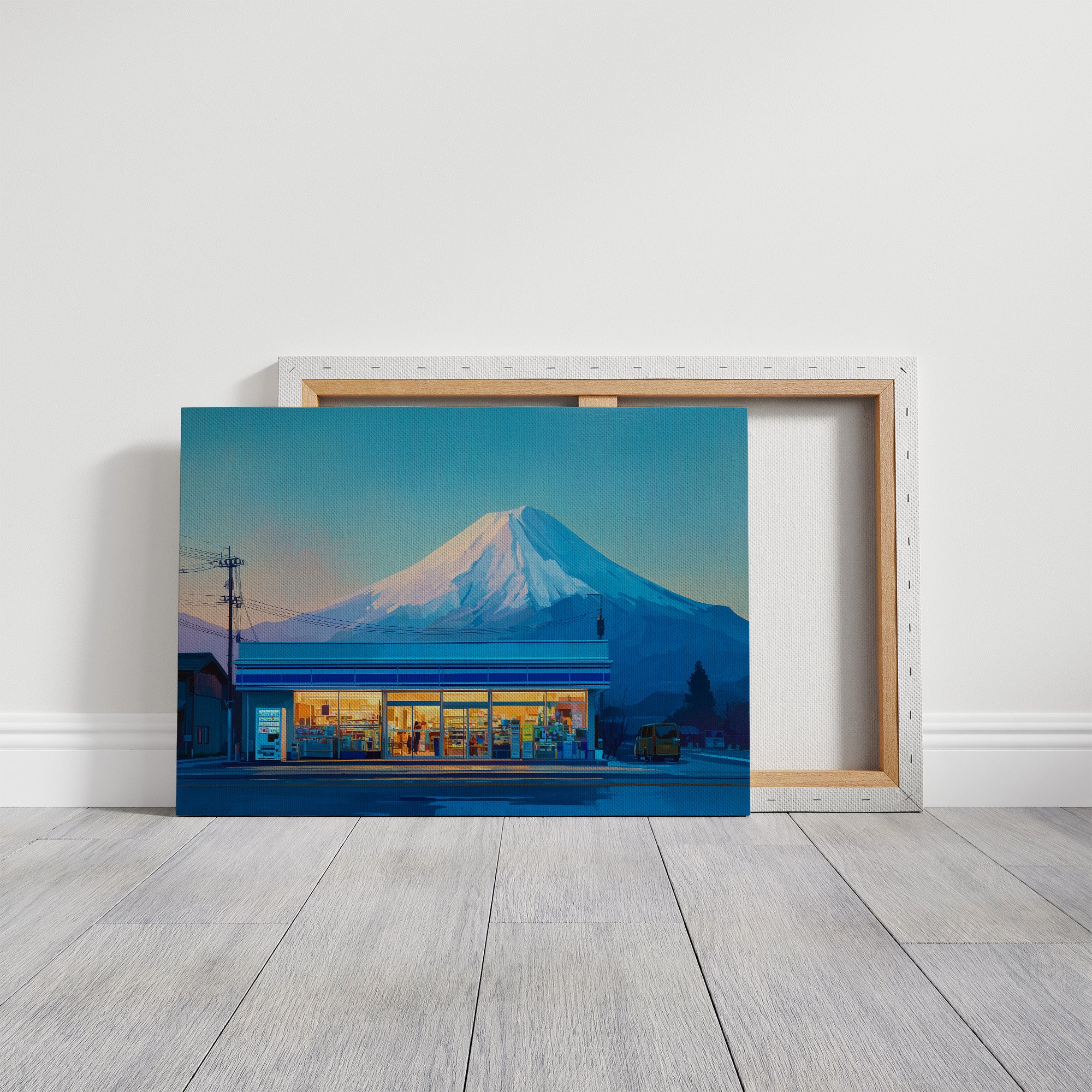 Late Night Under Mount Fuji