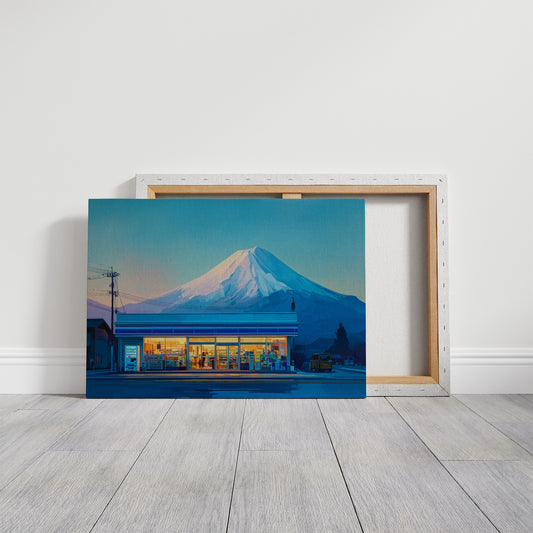 Late Night Under Mount Fuji