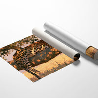 Leopard, Draped in Gold