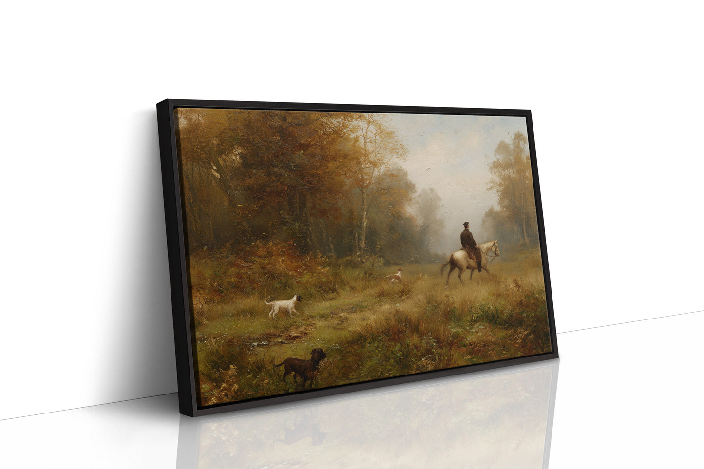 The Huntsman Follows Autumn's Trail