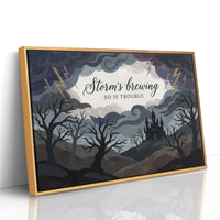 Forecast: Gloomy With Castle Drama