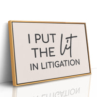 I Put The Lit In Litigation