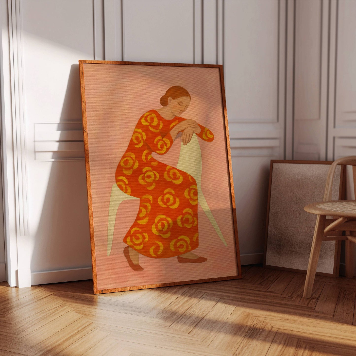 Marigold Dress On Sunday Afternoon