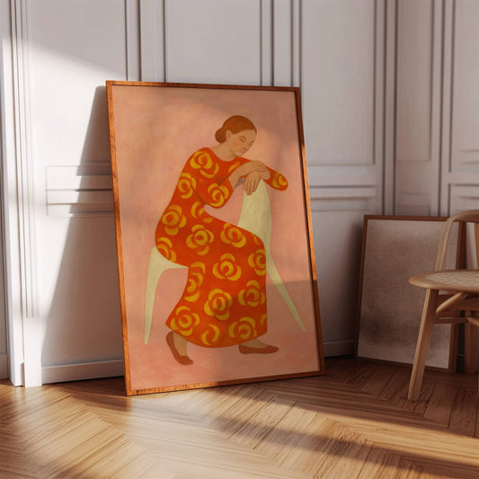 Marigold Dress On Sunday Afternoon