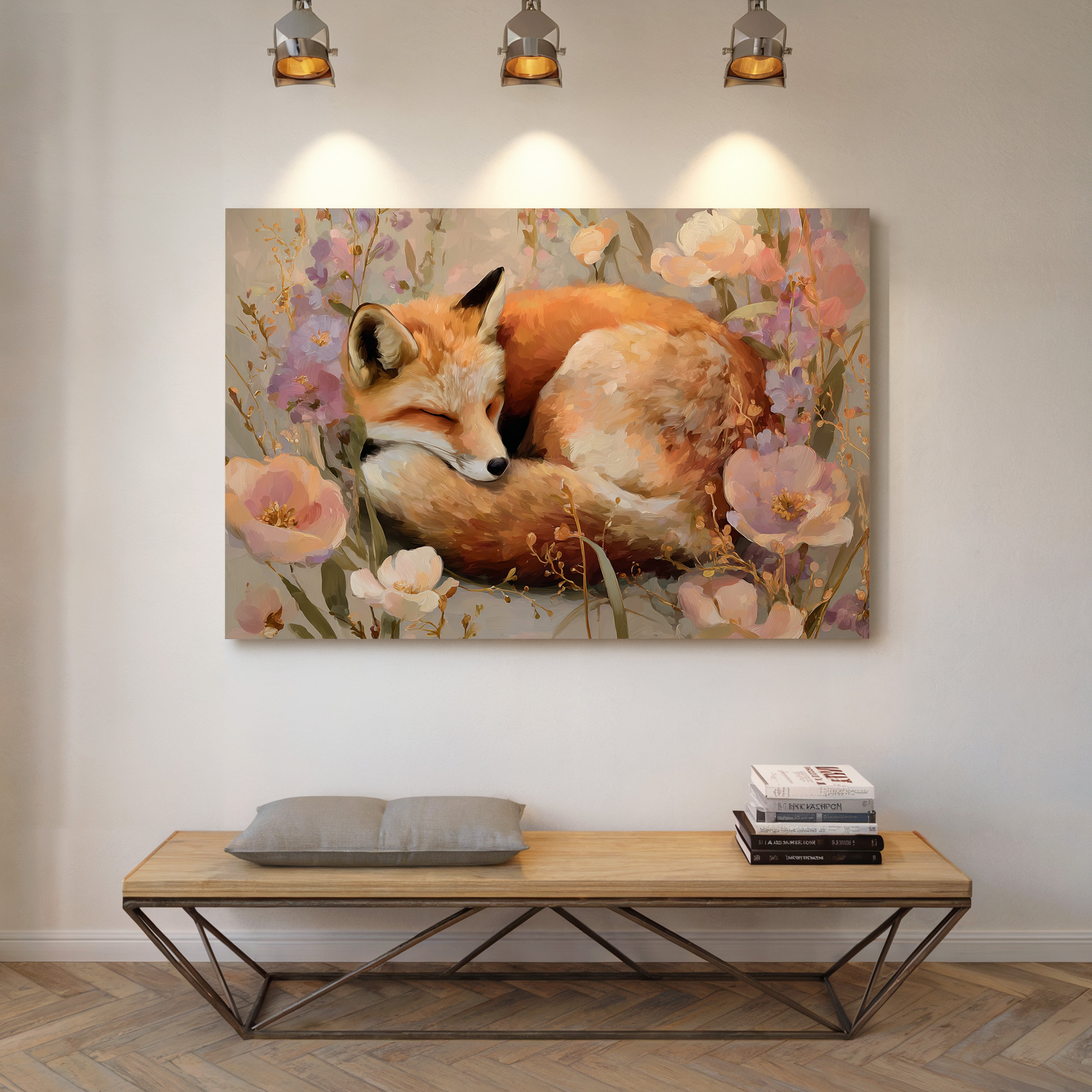 Resting Among Petals
