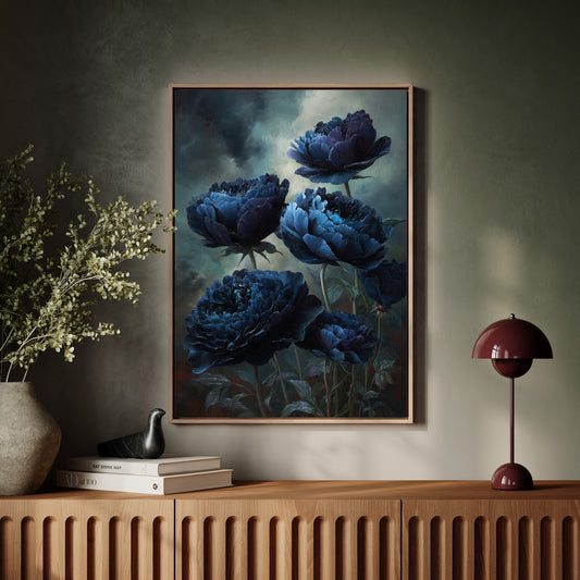 Midnight Blooms in Velvet Hues