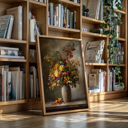 Autumn Roses Paint October's Symphony