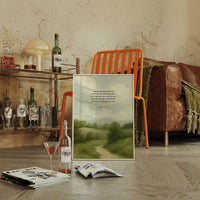 Morning Trust Psalm 143:8 Landscape Print