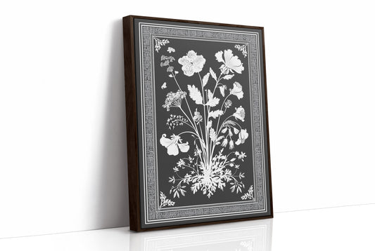 Botanist's Journal In Negative Space