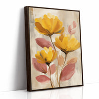 Golden Petals Dance In Morning Light