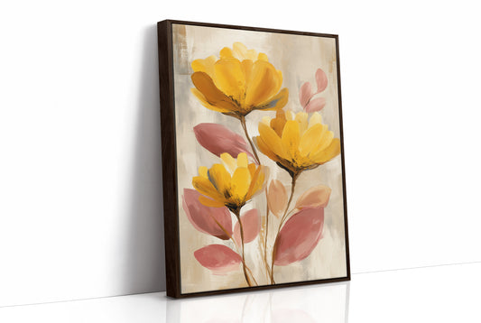 Golden Petals Dance In Morning Light