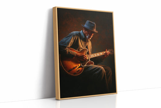 Midnight Strings in Ember Light