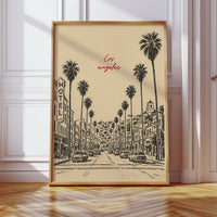 Palms & Pavement – Los Angeles in Ink