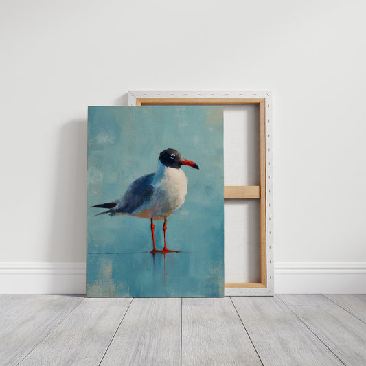 Coastal Bird On Turquoise Shores