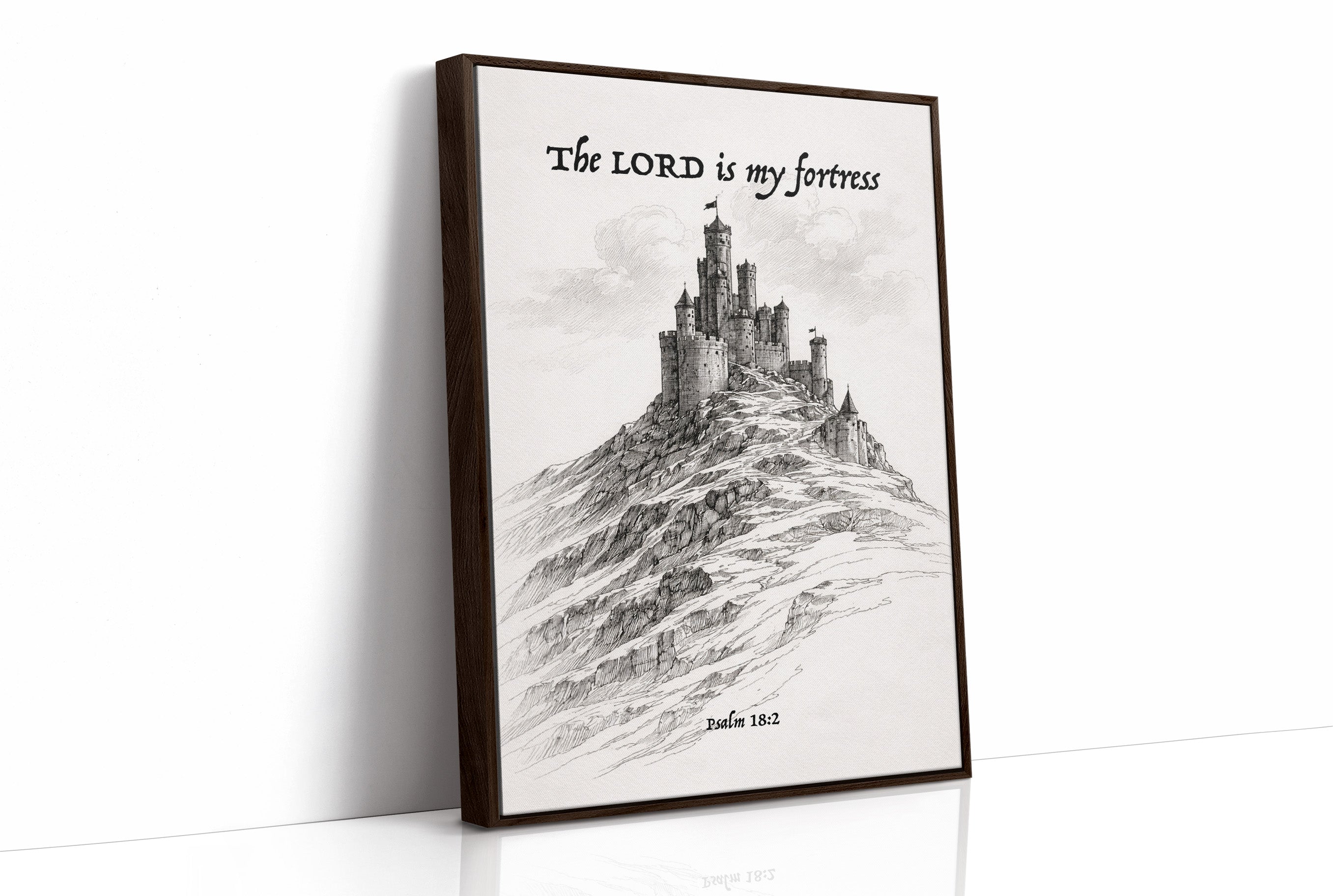 Spiritual Stronghold Stands Upon Sacred Heights