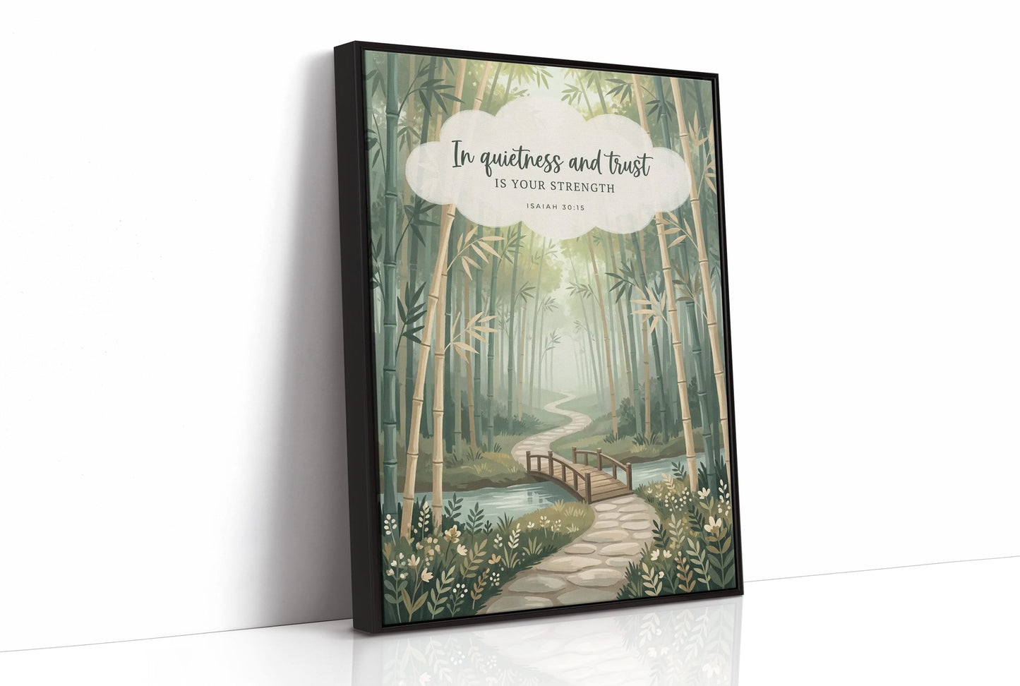 In Quietness and Trust: Bamboo Forest Bridge