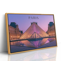 Paris Twilight at the Louvre