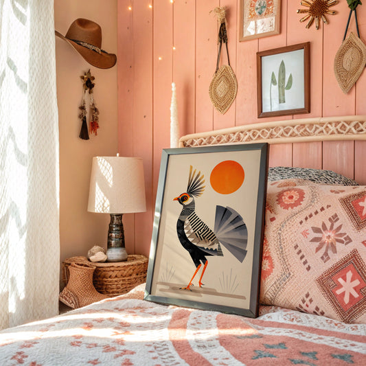 Desert Bird Dances At Dawn