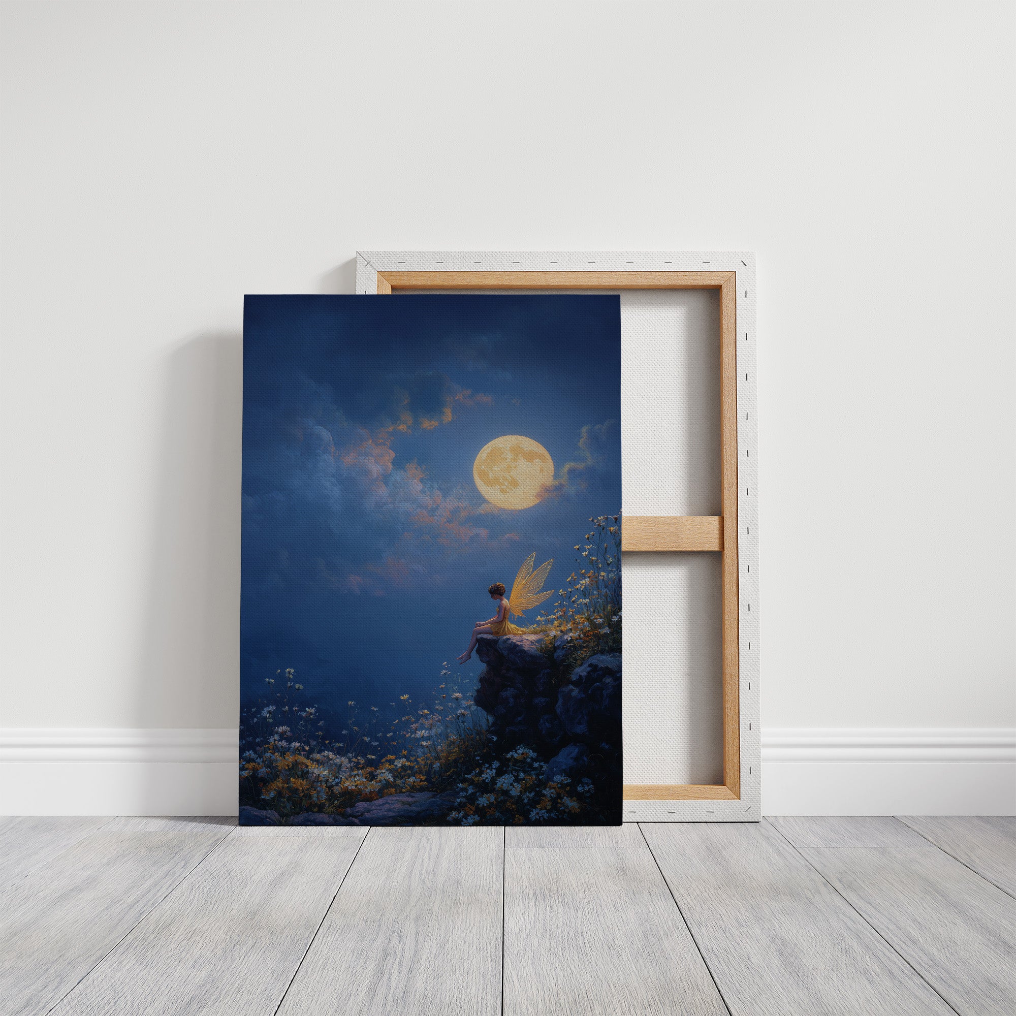 Moonlit Perch Beyond Mortal Shores
