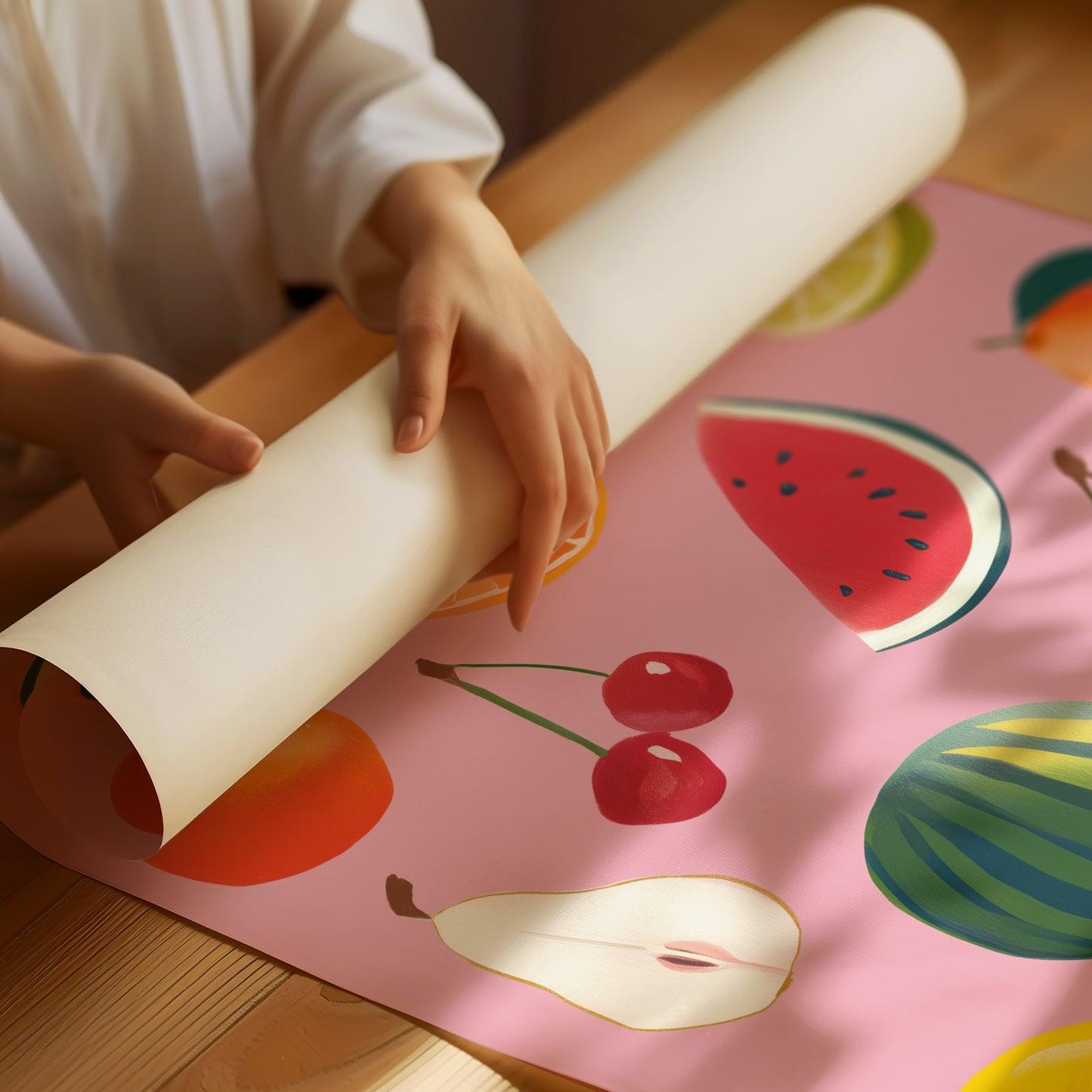 Sweet Harvest on Blush