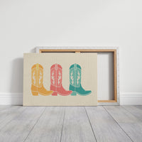 Pastel Boots March Forward Together