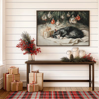 Silent Night Under Christmas Ornaments