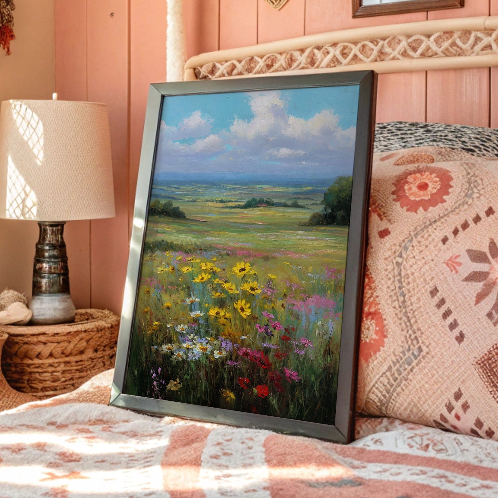Wildflowers Paint The Prairie Gold