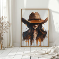 Desert Ember – Western Woman Art