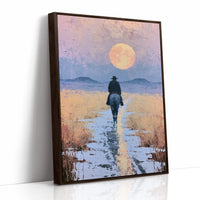 Moonrise Over the Prairie