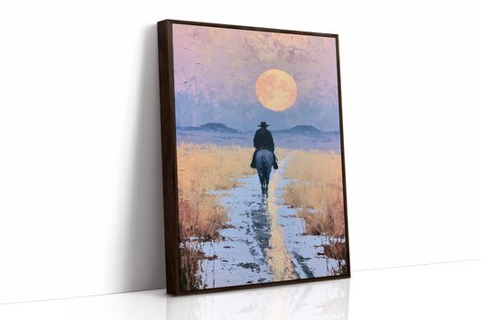 Moonrise Over the Prairie