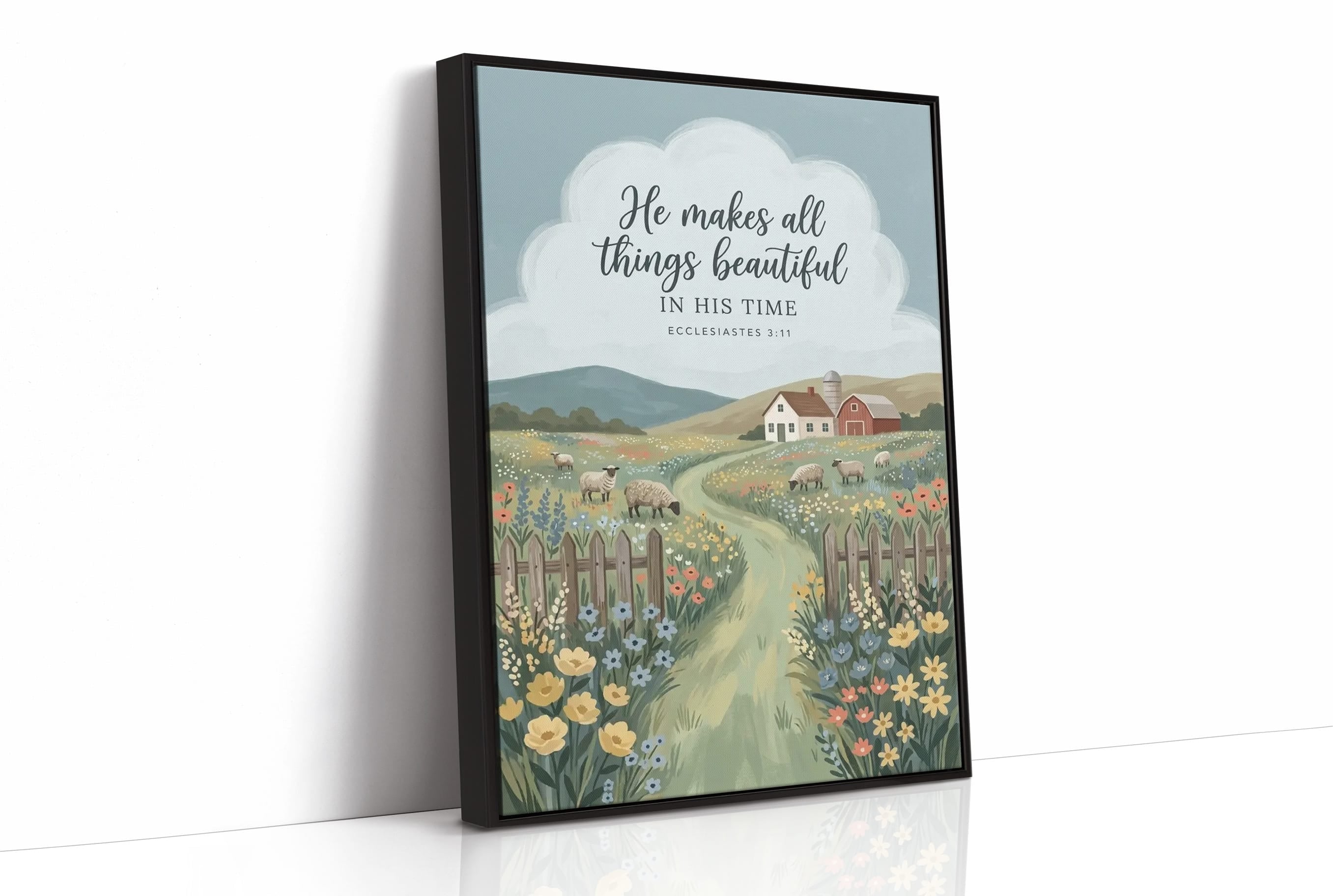 He Makes All Things Beautiful: Sheep Pasture Farmhouse
