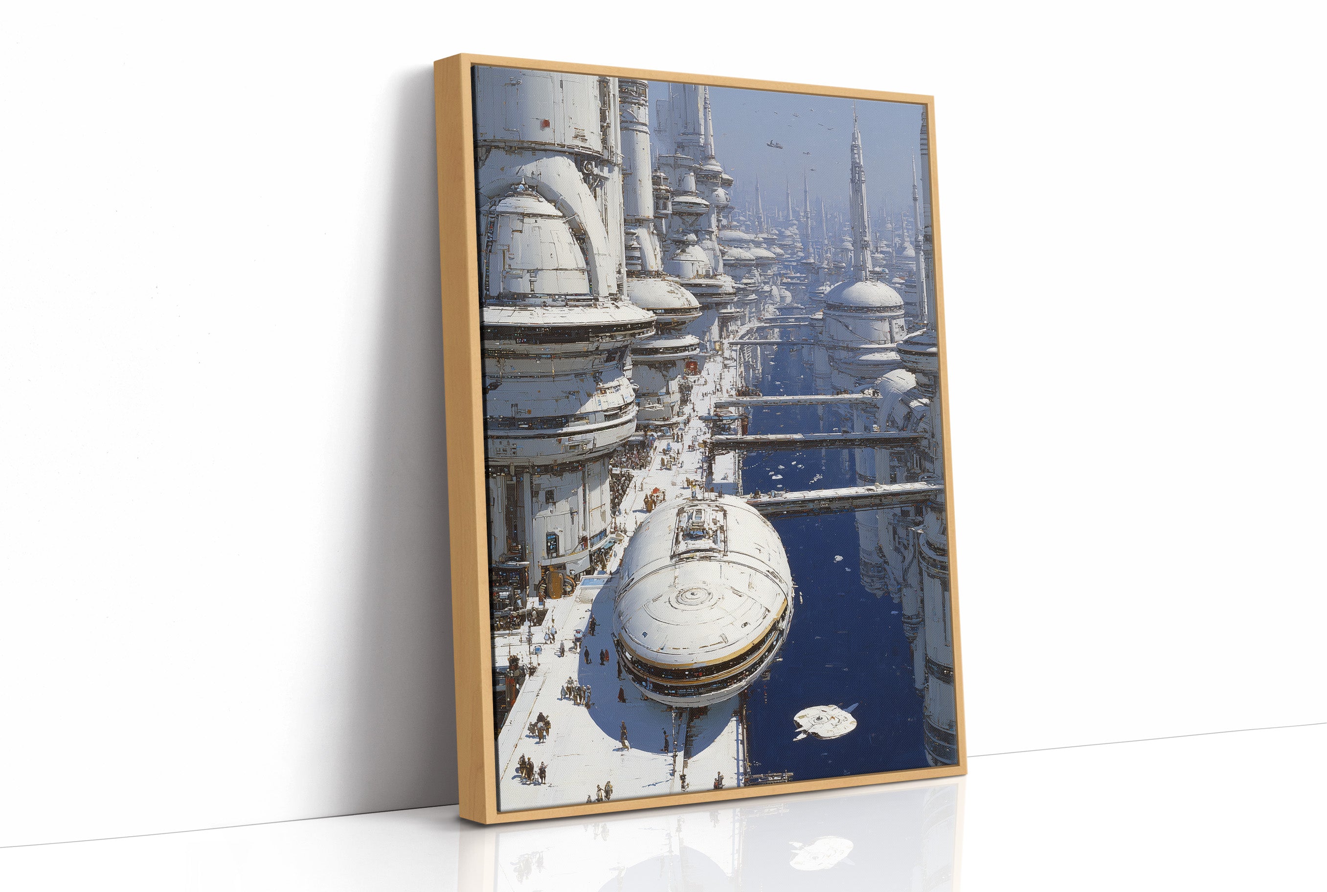 Market Day on the White Planet