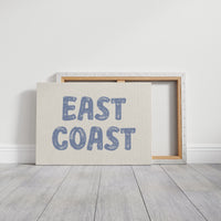 Blue Letters Find Ocean Home